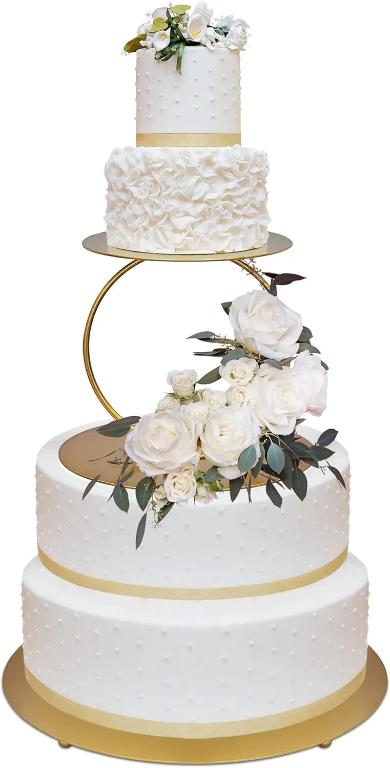 Металлическая золотая подставка-разделитель для торта (14-4 дюйма) для свадебных и праздничных украшений
Металлическая золотая подставка-разделитель для торта (14-4 дюйма) для свадебных и праздничных украшений