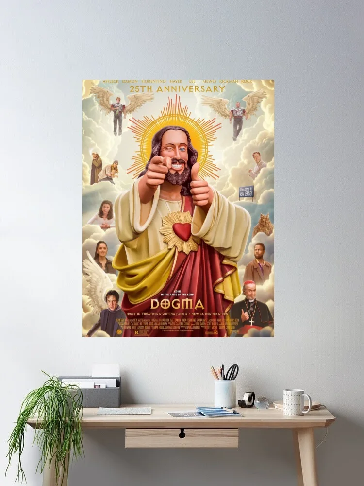Dogma 25th Anniversary Movie Canvas POSTER ,Home Decor Wall art painting
Dogma 25th Anniversary Movie Canvas POSTER ,Home Decor Wall art painting
