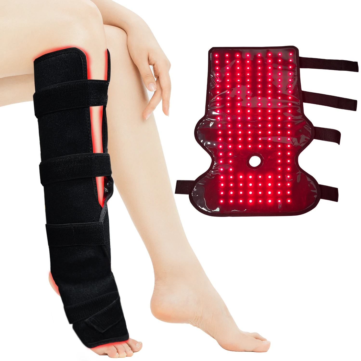 Shanglaite Home Red Light Therapy Pad Pain Relief for Foot Low Leg Infrared Light Therapy Wrap Device
Shanglaite Home Red Light Therapy Pad Pain Relief for Foot Low Leg Infrared Light Therapy Wrap Device