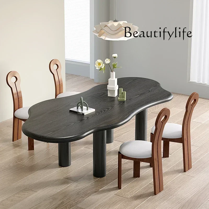 NEW N Special-shaped solid wood tea table creative computer table irregular cloud coffee table wabi sabi wind
NEW N Special-shaped solid wood tea table creative computer table irregular cloud coffee table wabi sabi wind