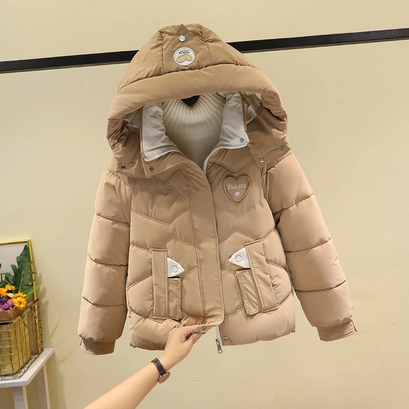 Women's ort Puffer Cotton Jaet Thiened Bread Sle Winter Outerwear Loose Fit Coat Pure Color Commute Zipper ket
Women's ort Puffer Cotton Jaet Thiened Bread Sle Winter Outerwear Loose Fit Coat Pure Color Commute Zipper ket