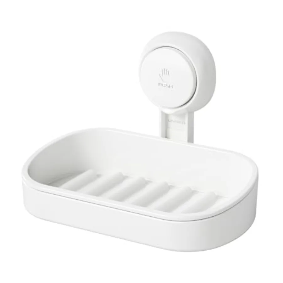 Soap Dish Holder for Shower Suction Cup Wall Mounted Self Draining NO-Drilling Removable Bar Soap Sponge Holder for Bathroom Ba
Soap Dish Holder for Shower Suction Cup Wall Mounted Self Draining NO-Drilling Removable Bar Soap Sponge Holder for Bathroom Ba