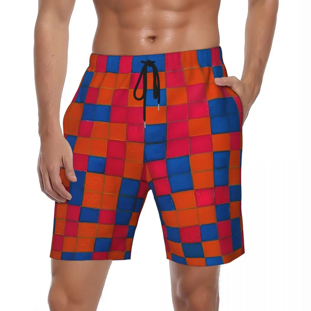 Купальный костюм Piet Mondrian Mystery Geometric Gym Shorts Летние повседневные шорты Мужские быстросохнущие плавки для серфинга с принтом
Купальный костюм Piet Mondrian Mystery Geometric Gym Shorts Летние повседневные шорты Мужские быстросохнущие плавки для серфинга с принтом
