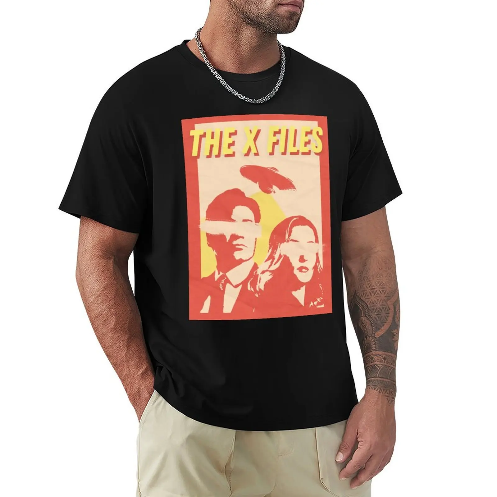 Vintage Retro Inspired X Files Gillian Anderson David Duchovny Poster T-Shirt kawaii clothes rapper graphic tees mens clothing
Vintage Retro Inspired X Files Gillian Anderson David Duchovny Poster T-Shirt kawaii clothes rapper graphic tees mens clothing