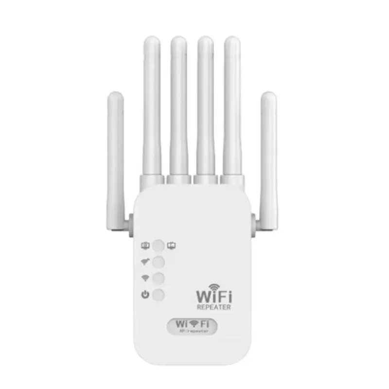 AT82-1200Mbps Wireless Wifi Repeater Dual Band 2.4G 5G Wifi Amplifier Router Long Range Signal Booster EU Plug
AT82-1200Mbps Wireless Wifi Repeater Dual Band 2.4G 5G Wifi Amplifier Router Long Range Signal Booster EU Plug