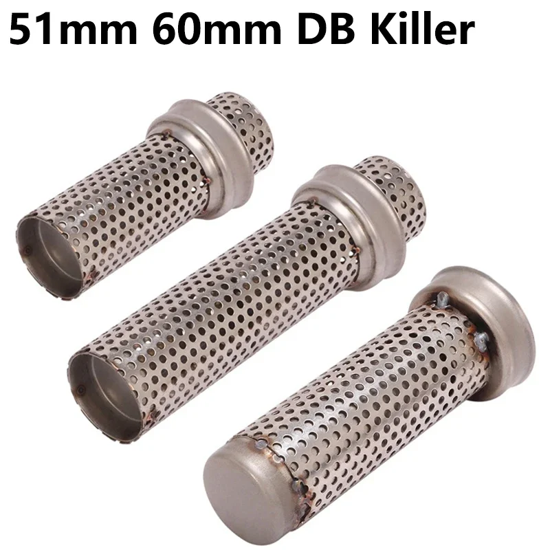 Universal Motorcycle 51mm 60mm DB Killer Catalyst Silencer Noise Sound Eliminator Exhaust Flow Moto Escape Muffler
Universal Motorcycle 51mm 60mm DB Killer Catalyst Silencer Noise Sound Eliminator Exhaust Flow Moto Escape Muffler