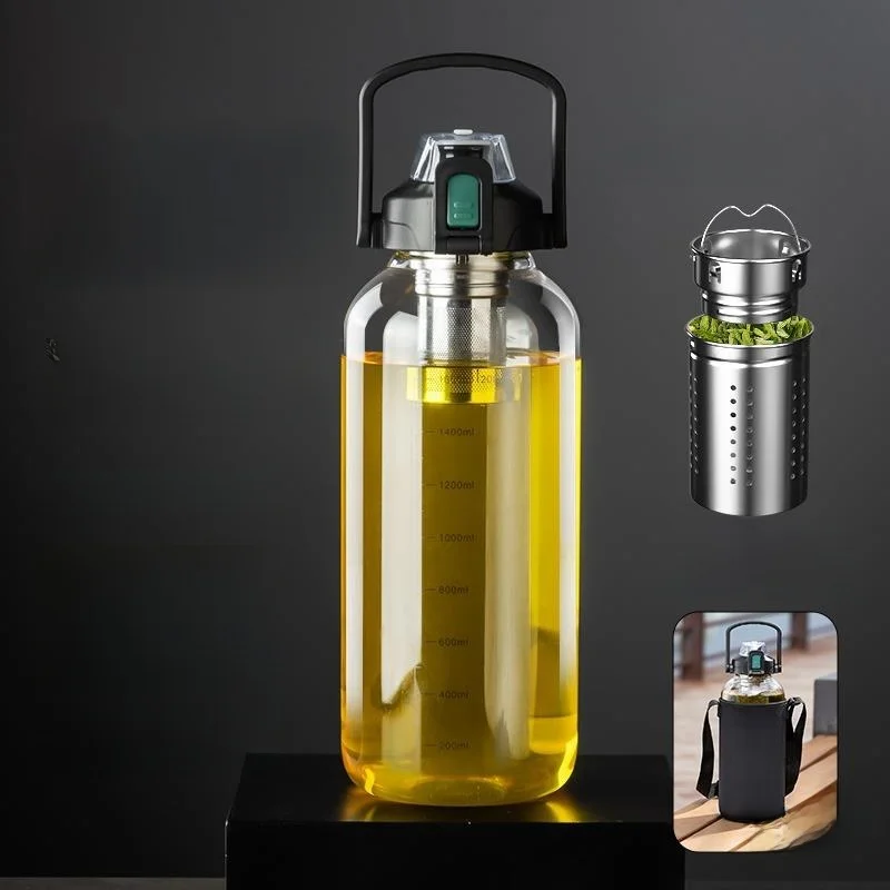 Large Capacity Glass Tea Water Separation Cup Men's Tea Brewing Straw Cup Sports Portable Water Bottle High Temperature Resis...
Large Capacity Glass Tea Water Separation Cup Men's Tea Brewing Straw Cup Sports Portable Water Bottle High Temperature Resis...