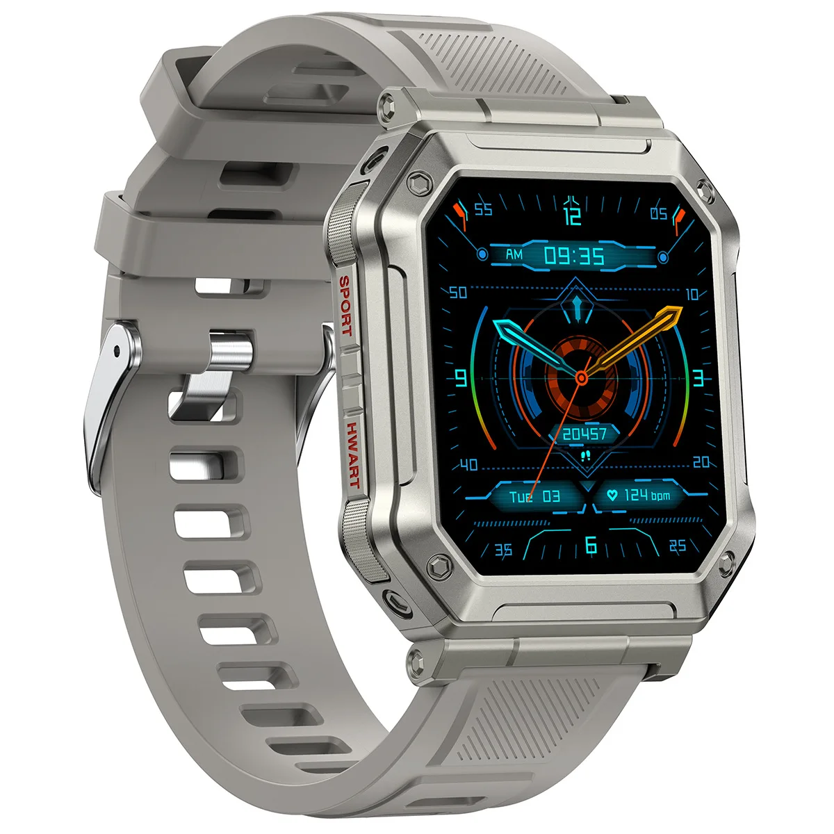 1.91 high-definition large screen heart rate and blood oxygen monitoring outdoor three defense sports watch
1.91 high-definition large screen heart rate and blood oxygen monitoring outdoor three defense sports watch