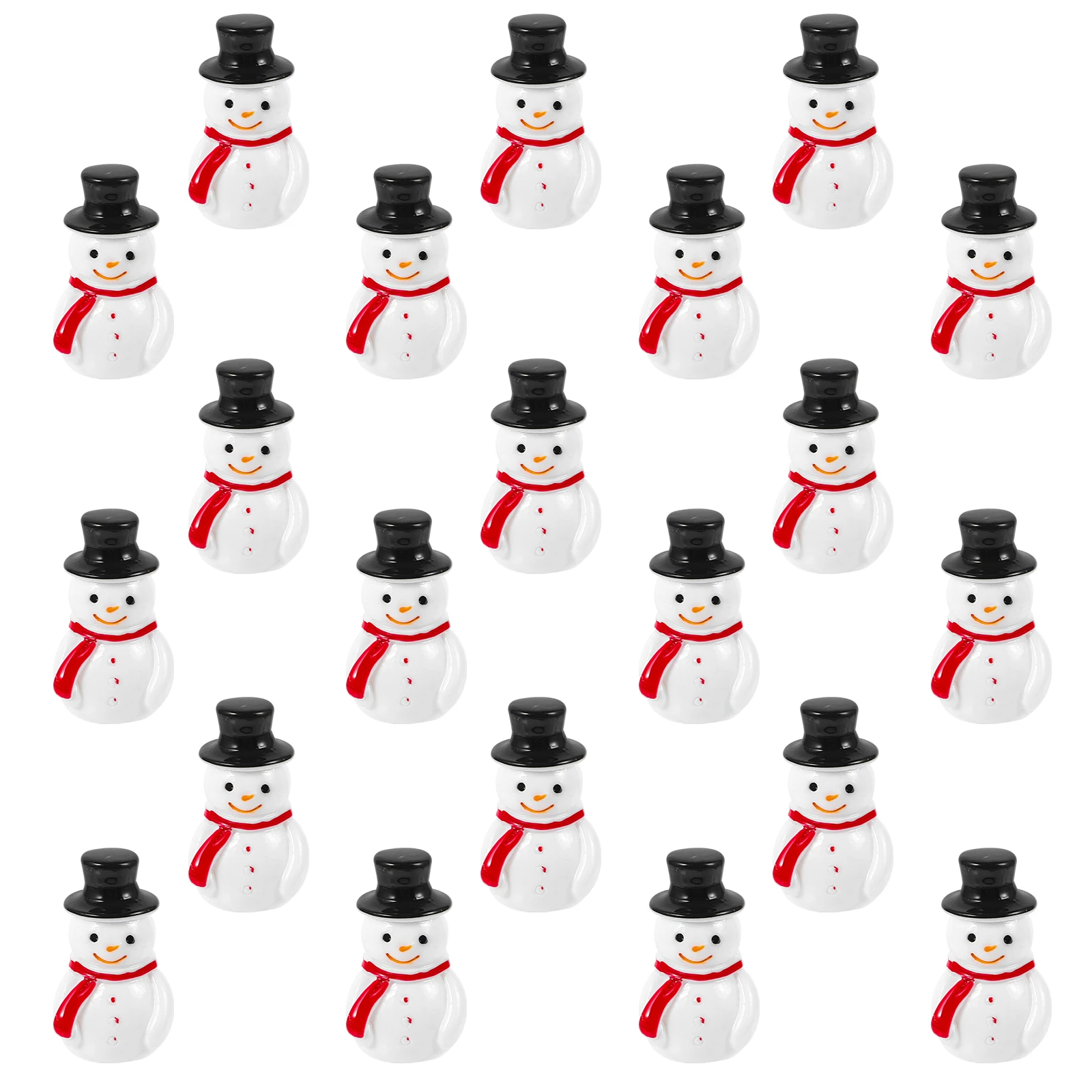 20pcs Mini Snowman Resin Crafts Christmas Decorations for DIY Micro Landscapes Smooth Lightweight Accessories
20pcs Mini Snowman Resin Crafts Christmas Decorations for DIY Micro Landscapes Smooth Lightweight Accessories