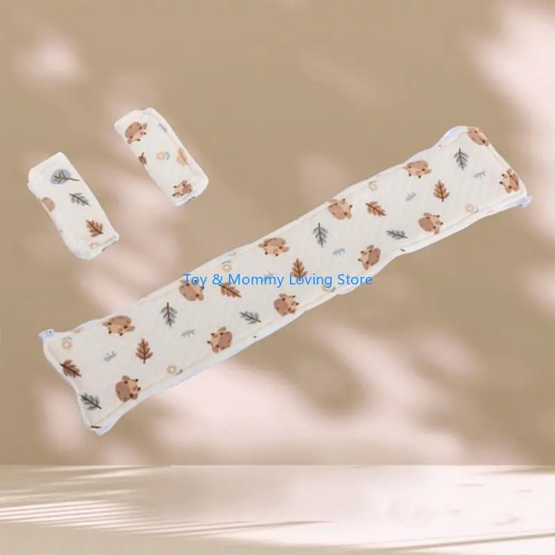 Y1QF Breathable Baby Sucking Strap Towel Baby Bibs Cotton Pram Handle Sleeve Baby Strap Saliva Towel Newborn Accessory
Y1QF Breathable Baby Sucking Strap Towel Baby Bibs Cotton Pram Handle Sleeve Baby Strap Saliva Towel Newborn Accessory