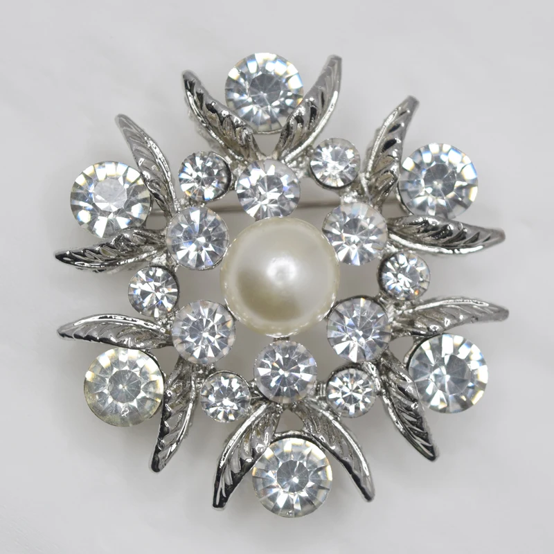 12pcs/lot Wholesale Rhinestone Imitation pearl Flower brooch for Bridal wedding Pin brooches Jewelry Gift accessories C101775
12pcs/lot Wholesale Rhinestone Imitation pearl Flower brooch for Bridal wedding Pin brooches Jewelry Gift accessories C101775