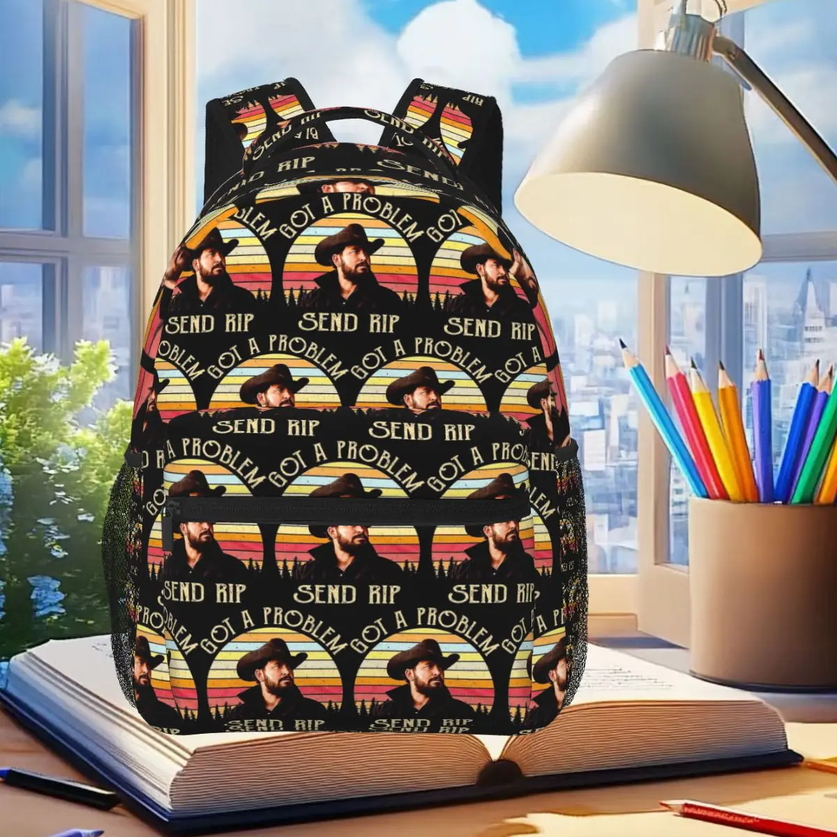 Got A Problem Send Rip Backpack Student Boys Girls BookBag Children School Bag Laptop Shoulder Bags for Men Women
Got A Problem Send Rip Backpack Student Boys Girls BookBag Children School Bag Laptop Shoulder Bags for Men Women