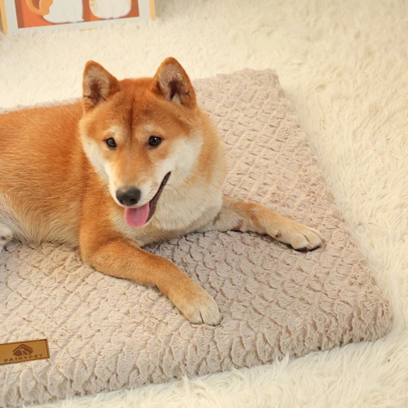 Plush Dog Mat Bed High Elastic Wave Sponge Filling Dogs Pad Bed Anti-slip Soft Breathable Warm Pets Cat Dog Accessories Supplies
Plush Dog Mat Bed High Elastic Wave Sponge Filling Dogs Pad Bed Anti-slip Soft Breathable Warm Pets Cat Dog Accessories Supplies