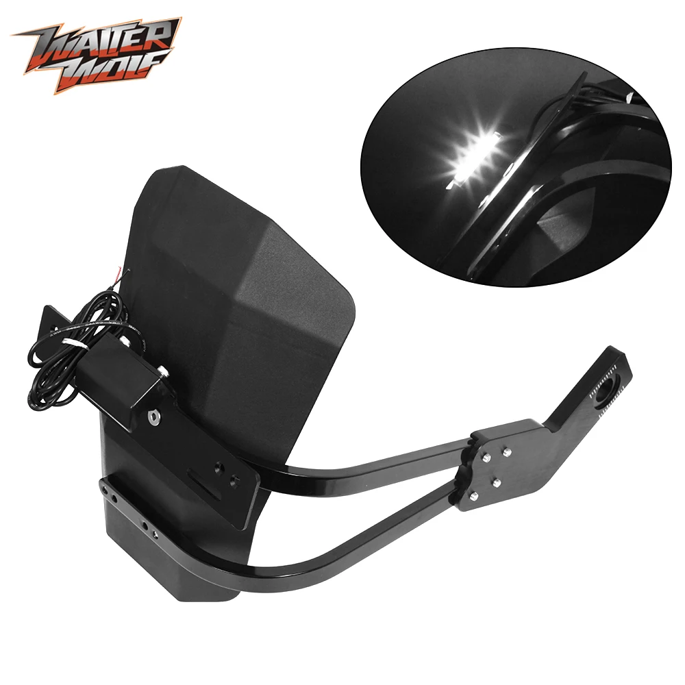 MT09 License Plate Holder For YAMAHA FZ FJ MT 09 TRACER XSR 900 GT XSR900 Rear Fender Motorcycle Mudguard Protector LED Light
MT09 License Plate Holder For YAMAHA FZ FJ MT 09 TRACER XSR 900 GT XSR900 Rear Fender Motorcycle Mudguard Protector LED Light