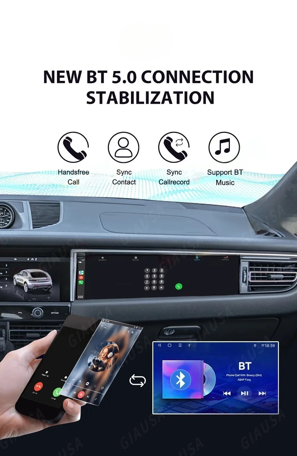 Car Radio Copilot Screen For Porsche Macan 2018-2023 Multimedia Player Stereo Android Auto Carplay Passenger Entertainment Panel
Car Radio Copilot Screen For Porsche Macan 2018-2023 Multimedia Player Stereo Android Auto Carplay Passenger Entertainment Panel