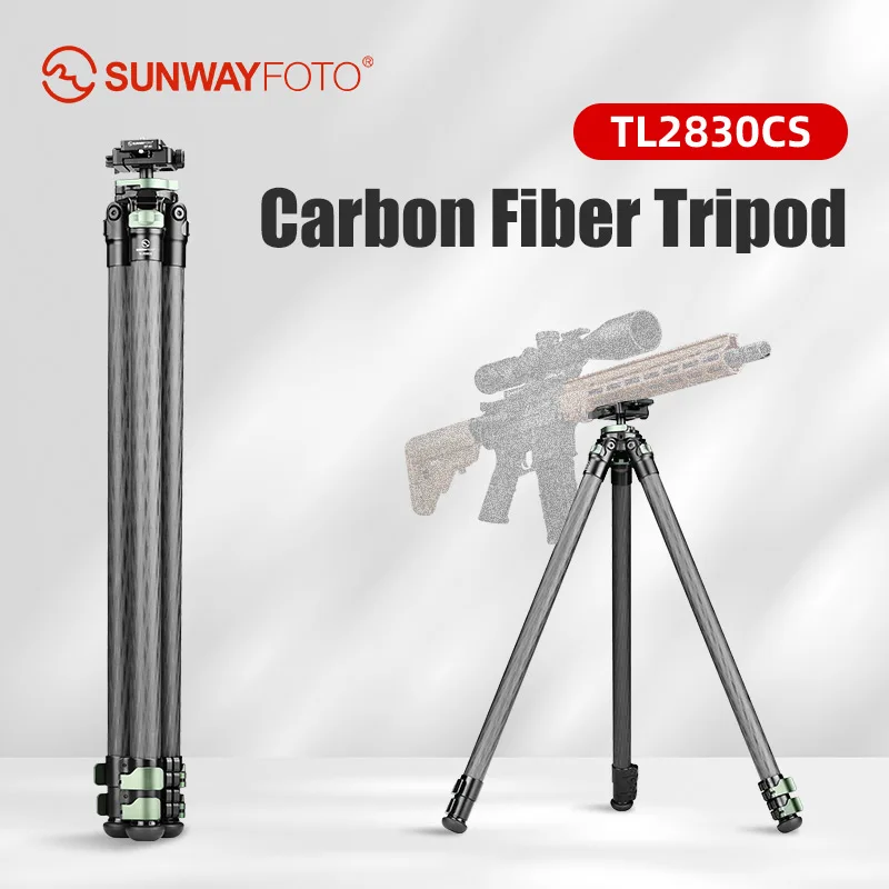 SUNWAYFOTO Sunwayfoto TL2830CS-D Carbon Fiber Tripod with Lever Locks with Inverted Ball Head,3 sections, 44lb(20kg)
SUNWAYFOTO Sunwayfoto TL2830CS-D Carbon Fiber Tripod with Lever Locks with Inverted Ball Head,3 sections, 44lb(20kg)