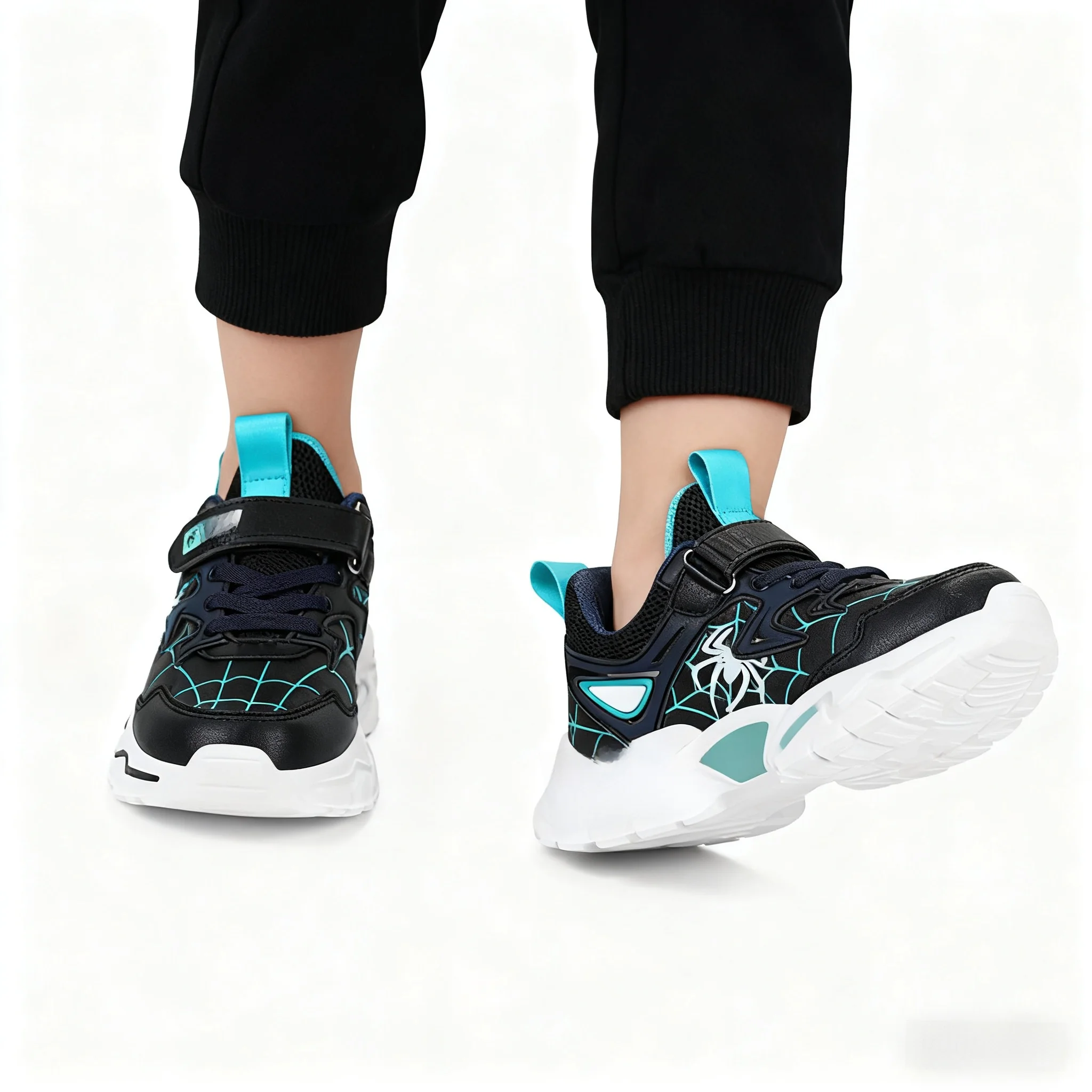 Детская обувь Disney, модные кроссовки Aoger Spiderman для мальчиков, повседневная обувь из мультфильма для девочек, дышащая детская спортивная обувь, размер 28-38
Детская обувь Disney, модные кроссовки Aoger Spiderman для мальчиков, повседневная обувь из мультфильма для девочек, дышащая детская спортивная обувь, размер 28-38