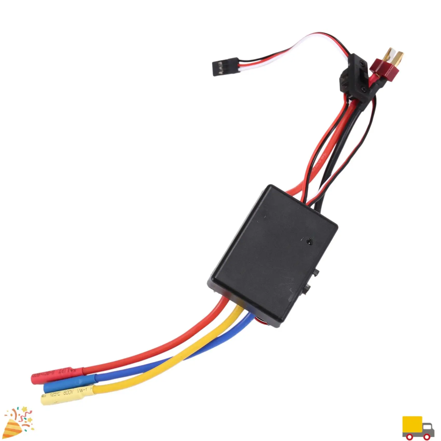 Brushless Motor 60A Waterproof ESC Electric Speed Controller For 1/10 1/12 1/16 RC Car Parts Accessories
Brushless Motor 60A Waterproof ESC Electric Speed Controller For 1/10 1/12 1/16 RC Car Parts Accessories