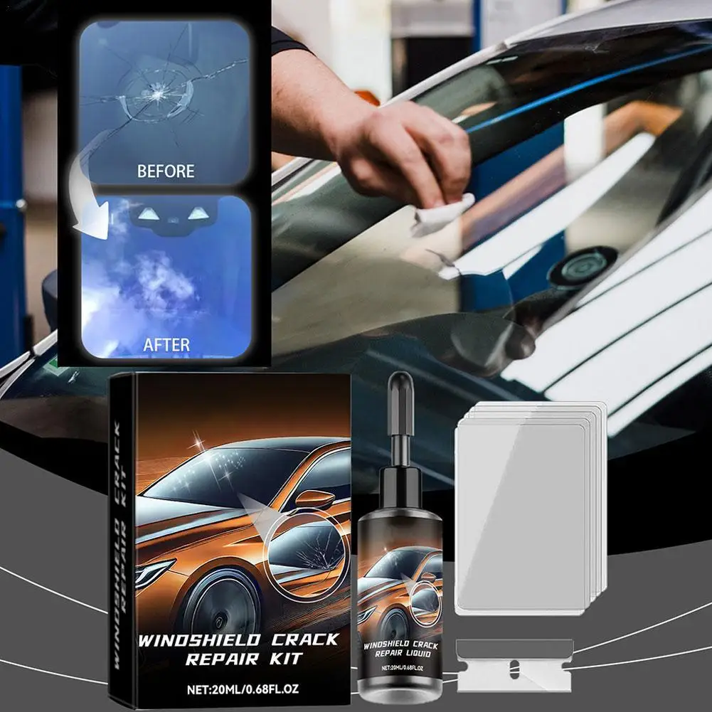 Car Windshield Crack Repair Fluid Removes Fine Scratches/ Cracks Windshield Repair Kit
Car Windshield Crack Repair Fluid Removes Fine Scratches/ Cracks Windshield Repair Kit