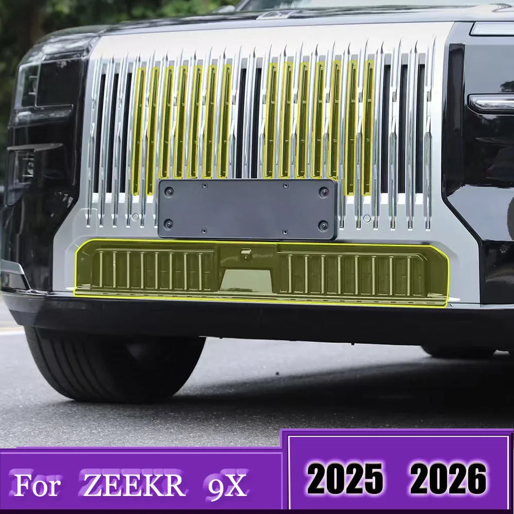 Fit For ZEEKR 9X 2025 2026 Removable Insect Screen Snap-On Front Grille Radiator AC Condenser Protector Car Exterior Accessories
Fit For ZEEKR 9X 2025 2026 Removable Insect Screen Snap-On Front Grille Radiator AC Condenser Protector Car Exterior Accessories