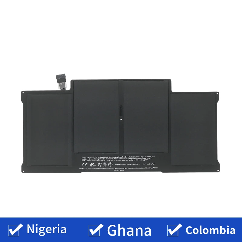 NG a1496 laptop battery for Apple MacBook Air 13 inch A1369 A1466 a1377 a1405 MD760LL/A MD761LL/a 7.6V 54,4wh 7150mAh
NG a1496 laptop battery for Apple MacBook Air 13 inch A1369 A1466 a1377 a1405 MD760LL/A MD761LL/a 7.6V 54,4wh 7150mAh