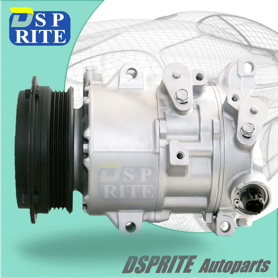 4472603650 for Toyota Camry 2.4L 2.5L 6SEU16C AC compressor 12V 4PK 4472601209 447260-1209 447260120984
4472603650 for Toyota Camry 2.4L 2.5L 6SEU16C AC compressor 12V 4PK 4472601209 447260-1209 447260120984