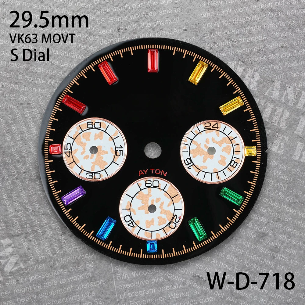 29.5mm DTN Panda S Dial Fit VK63 Quartz Movement Green/No Luminous Enamel/Sunburst High-Quality Watch Modification Accessories
29.5mm DTN Panda S Dial Fit VK63 Quartz Movement Green/No Luminous Enamel/Sunburst High-Quality Watch Modification Accessories