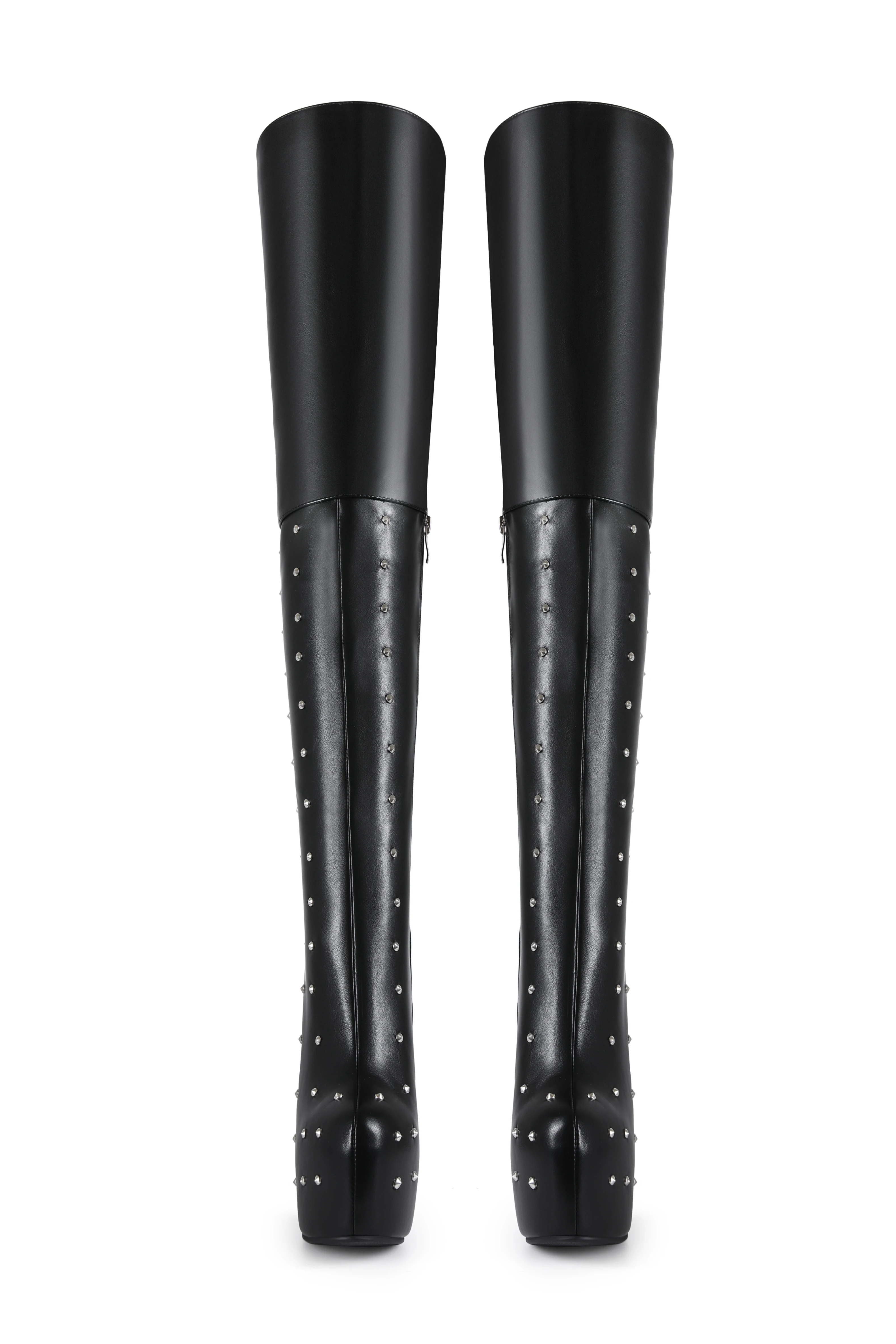 Frankie Hsu Sexy Stiletto Platform Handmade High Heel Over The Knee Long Boots, Red Black Rivets Lace Up Thigh Big Large Size Shoes For Women Men
Frankie Hsu Sexy Stiletto Platform Handmade High Heel Over The Knee Long Boots, Red Black Rivets Lace Up Thigh Big Large Size Shoes For Women Men