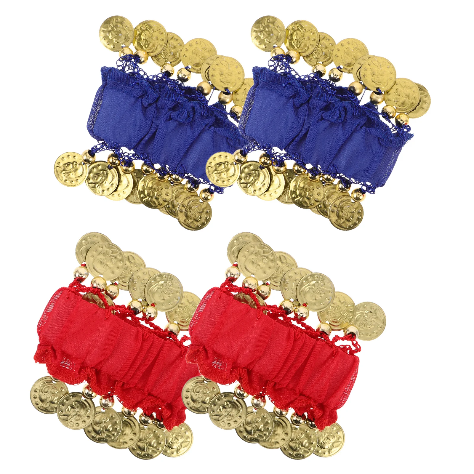 2Pairs Belly Dance Accessories Vibrant Red Royal Blue Sequins Wrist Bracelets for Women Girls Indian Ballet Drama Performance
2Pairs Belly Dance Accessories Vibrant Red Royal Blue Sequins Wrist Bracelets for Women Girls Indian Ballet Drama Performance