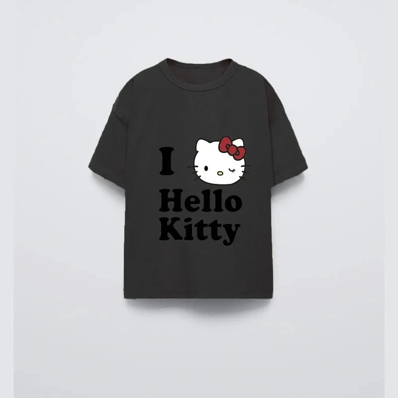 2025 детский костюм, новый летний хлопковый детский костюм Hello Kitty с короткими рукавами, тонкий топ с короткими рукавами, повседневная одежда
2025 детский костюм, новый летний хлопковый детский костюм Hello Kitty с короткими рукавами, тонкий топ с короткими рукавами, повседневная одежда