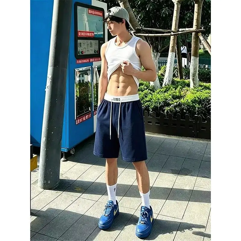 Men's Fitness Shorts Casual Running Sports Loose Straight Leg Summer Five-Quarter Length American Style Training Pants
Men's Fitness Shorts Casual Running Sports Loose Straight Leg Summer Five-Quarter Length American Style Training Pants