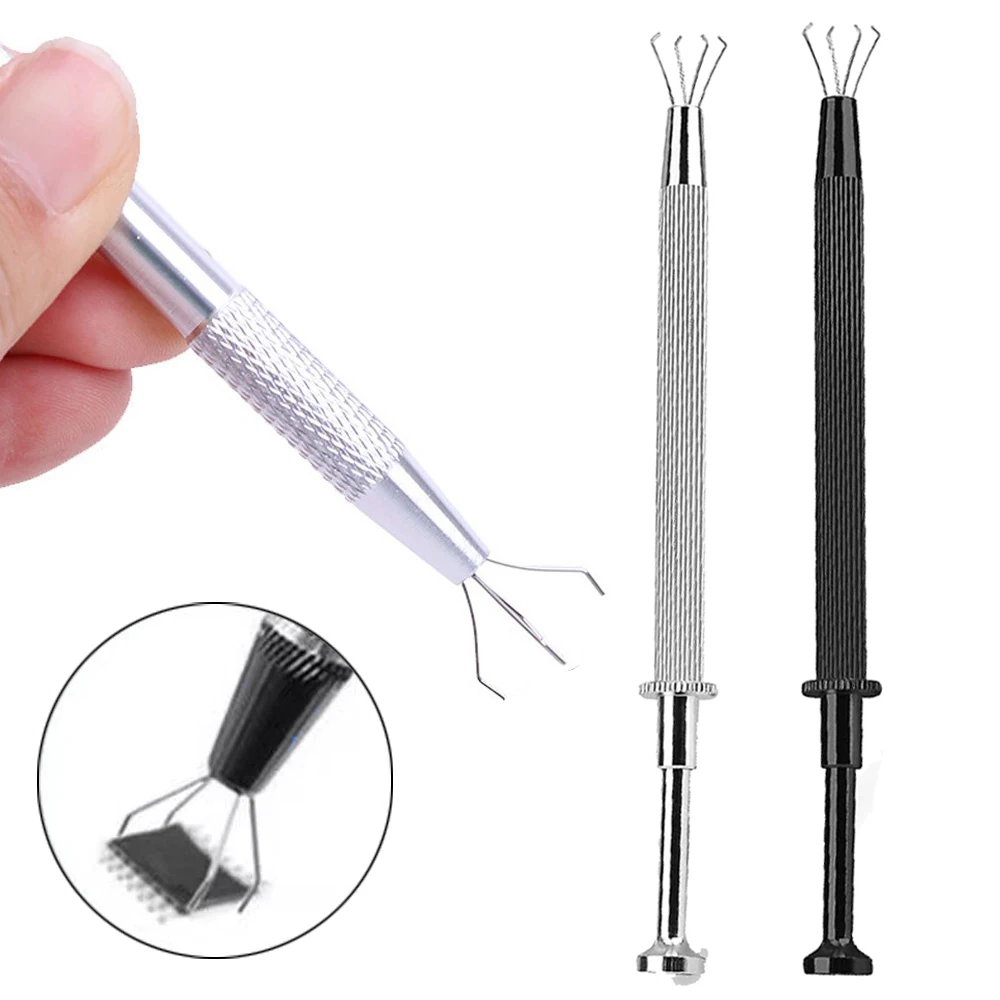 2 Pack 4 Claws Jewelry Beads Holder Pick-up Pen Diamond Gems Prong Holder For Small Bead Tiny Objects Tool Components Supplies
2 Pack 4 Claws Jewelry Beads Holder Pick-up Pen Diamond Gems Prong Holder For Small Bead Tiny Objects Tool Components Supplies
