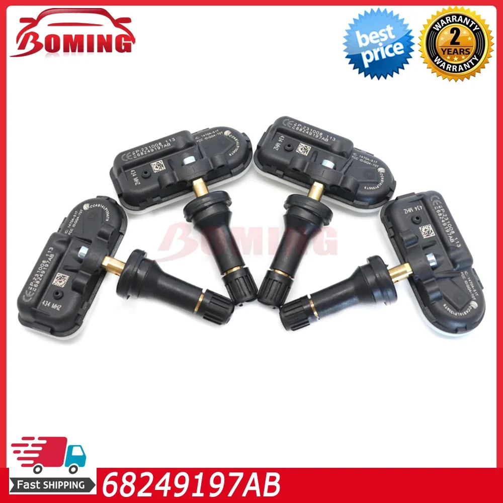 4шт 68249197 AB новый автомобильный датчик контроля давления в шинах TPMS для Jeep Cherokee Ram 1500 2500 3500 2014-2016 434 МГц 68239720 АА
4шт 68249197 AB новый автомобильный датчик контроля давления в шинах TPMS для Jeep Cherokee Ram 1500 2500 3500 2014-2016 434 МГц 68239720 АА