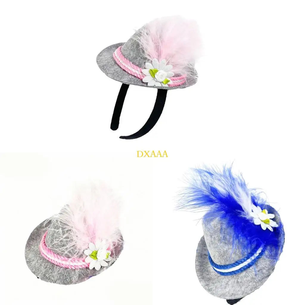 DXAA Elegant Fedoras Hat Top Hat Headbands for Unisex Fashion Cowboy Accessory
DXAA Elegant Fedoras Hat Top Hat Headbands for Unisex Fashion Cowboy Accessory
