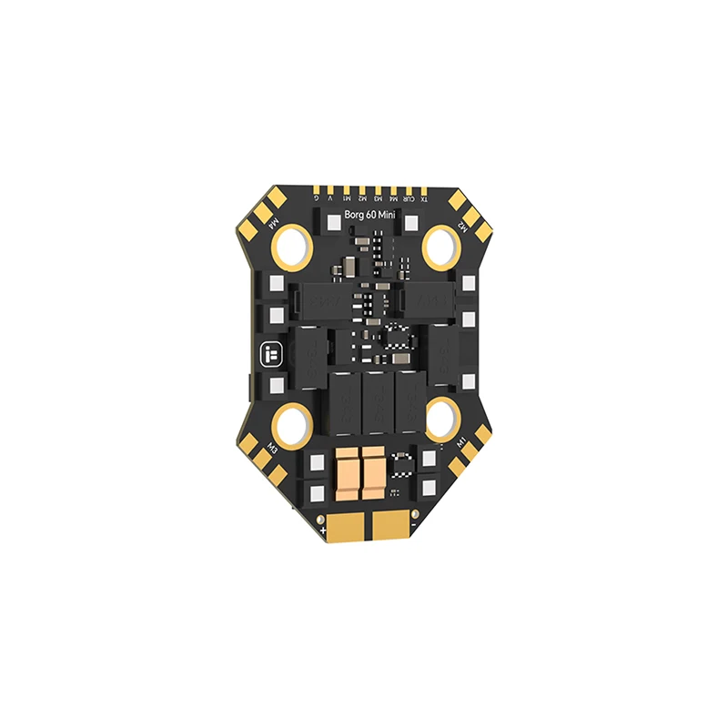 iFlight Borg-F7 Mini Stack with Borg-F7 Mini Flight Controller /Mini 60 4 in 1 ESC 2- 6S for Drone FPV Quadcopter Parts
iFlight Borg-F7 Mini Stack with Borg-F7 Mini Flight Controller /Mini 60 4 in 1 ESC 2- 6S for Drone FPV Quadcopter Parts
