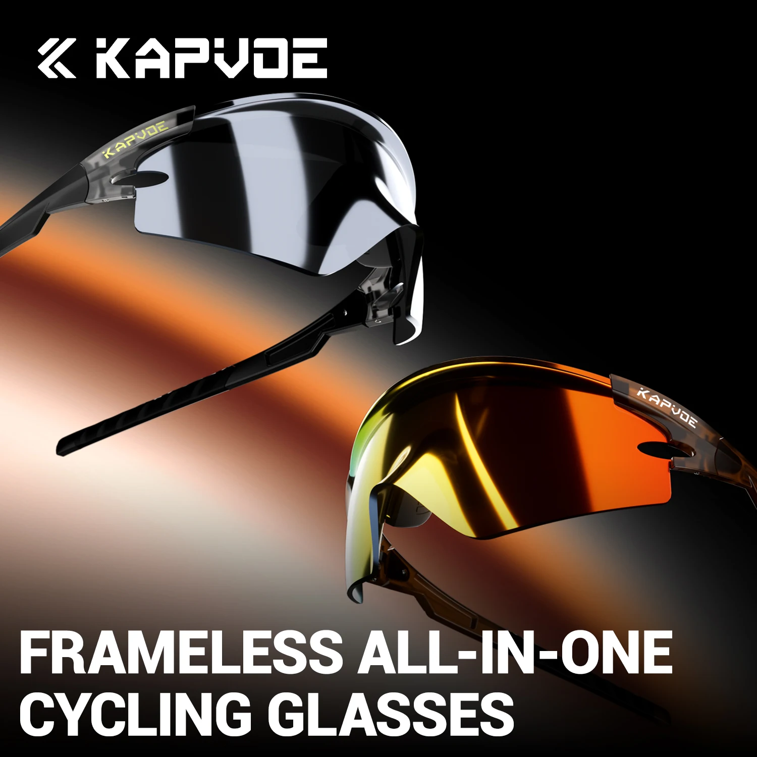 KAPVOE UV400 HD Hiking Cycling Sunglasses Stylish Outdoor Sports Sunglasses Running Hiking Camping Picnics and Driving Glasses
KAPVOE UV400 HD Hiking Cycling Sunglasses Stylish Outdoor Sports Sunglasses Running Hiking Camping Picnics and Driving Glasses