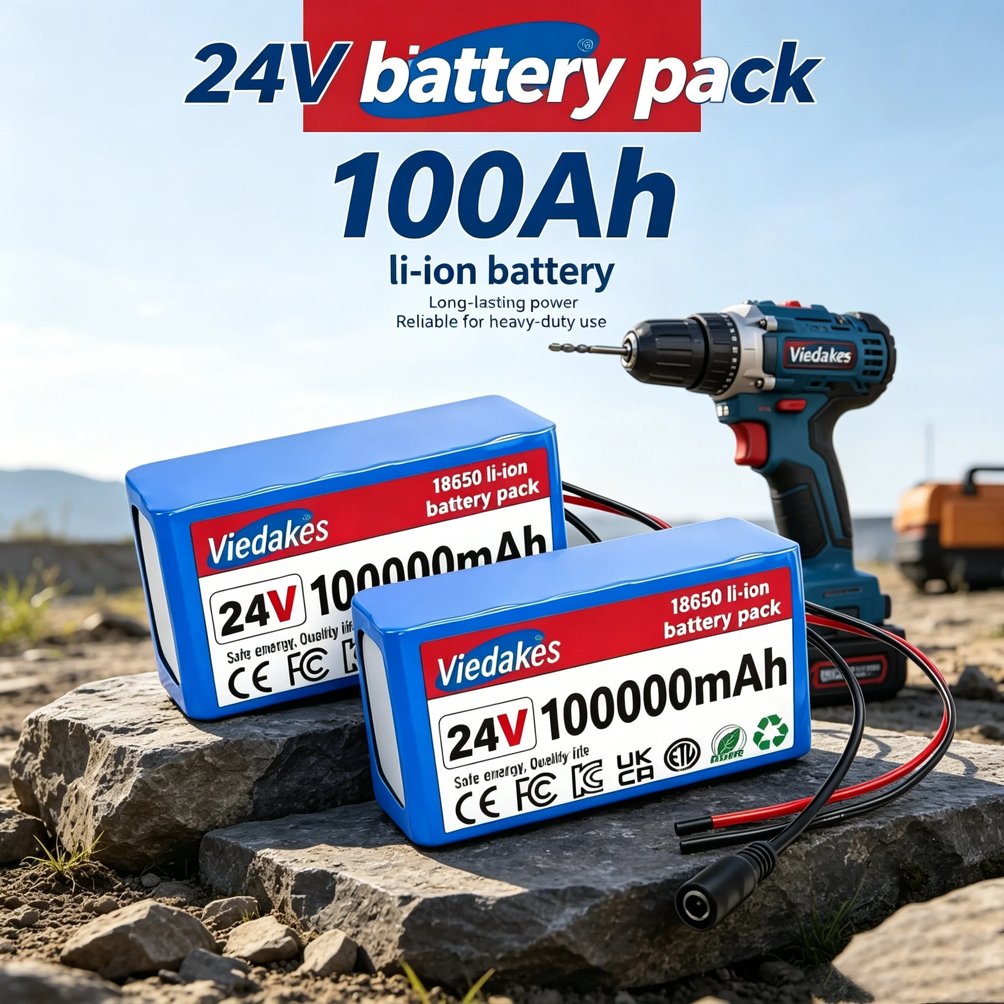 Original 24V 7S3P 100Ah 21700 lithium battery 4000+ Cycles rechargeable battery for 29v drill, Electric wheelchair,E-toy car
Original 24V 7S3P 100Ah 21700 lithium battery 4000+ Cycles rechargeable battery for 29v drill, Electric wheelchair,E-toy car