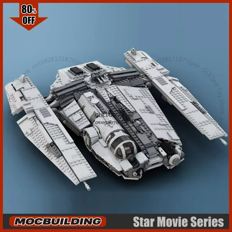 Строительные блоки Haulcraft MOC, космический фильм, игровой набор, модель космического корабля, Starfighter, сделай сам, сборка, технология, кирпичи, демонстрационные игрушки
Строительные блоки Haulcraft MOC, космический фильм, игровой набор, модель космического корабля, Starfighter, сделай сам, сборка, технология, кирпичи, демонстрационные игрушки