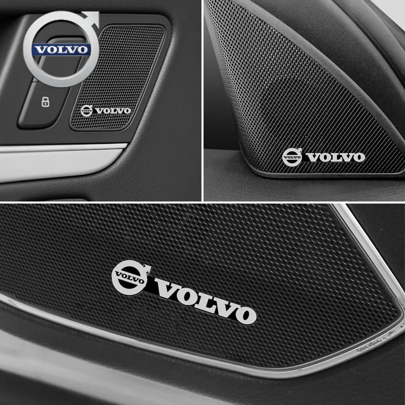 For Volvo 4pcs 3D Aluminum Speaker Stereo Speaker Badge Emblem Sticker For Volvo XC40 XC90 V40 V90 V60 XC60 S80 S60 S90 C40 V70
For Volvo 4pcs 3D Aluminum Speaker Stereo Speaker Badge Emblem Sticker For Volvo XC40 XC90 V40 V90 V60 XC60 S80 S60 S90 C40 V70