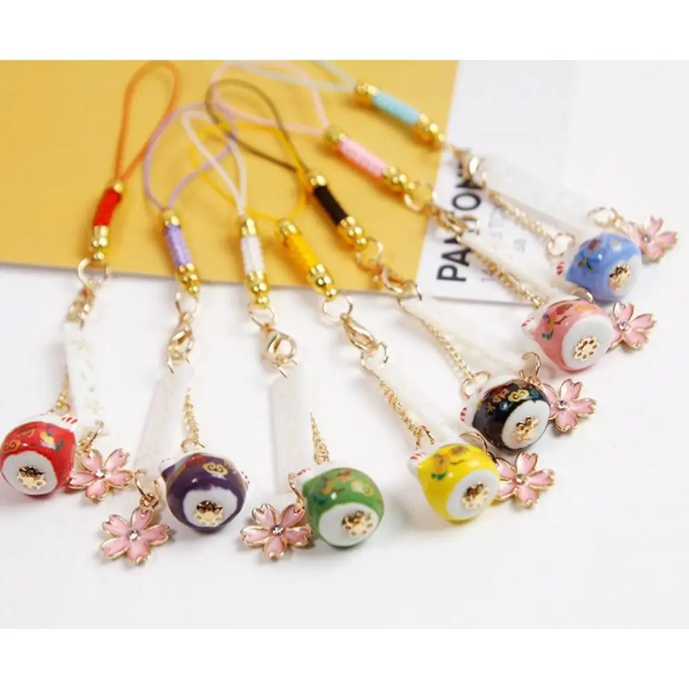 Керамика Сакура Lucky Cat Ремешок для телефона Цветы вишни Плетеная веревка Анти-потерянный ремешок в японском стиле Lucky Cat
Керамика Сакура Lucky Cat Ремешок для телефона Цветы вишни Плетеная веревка Анти-потерянный ремешок в японском стиле Lucky Cat