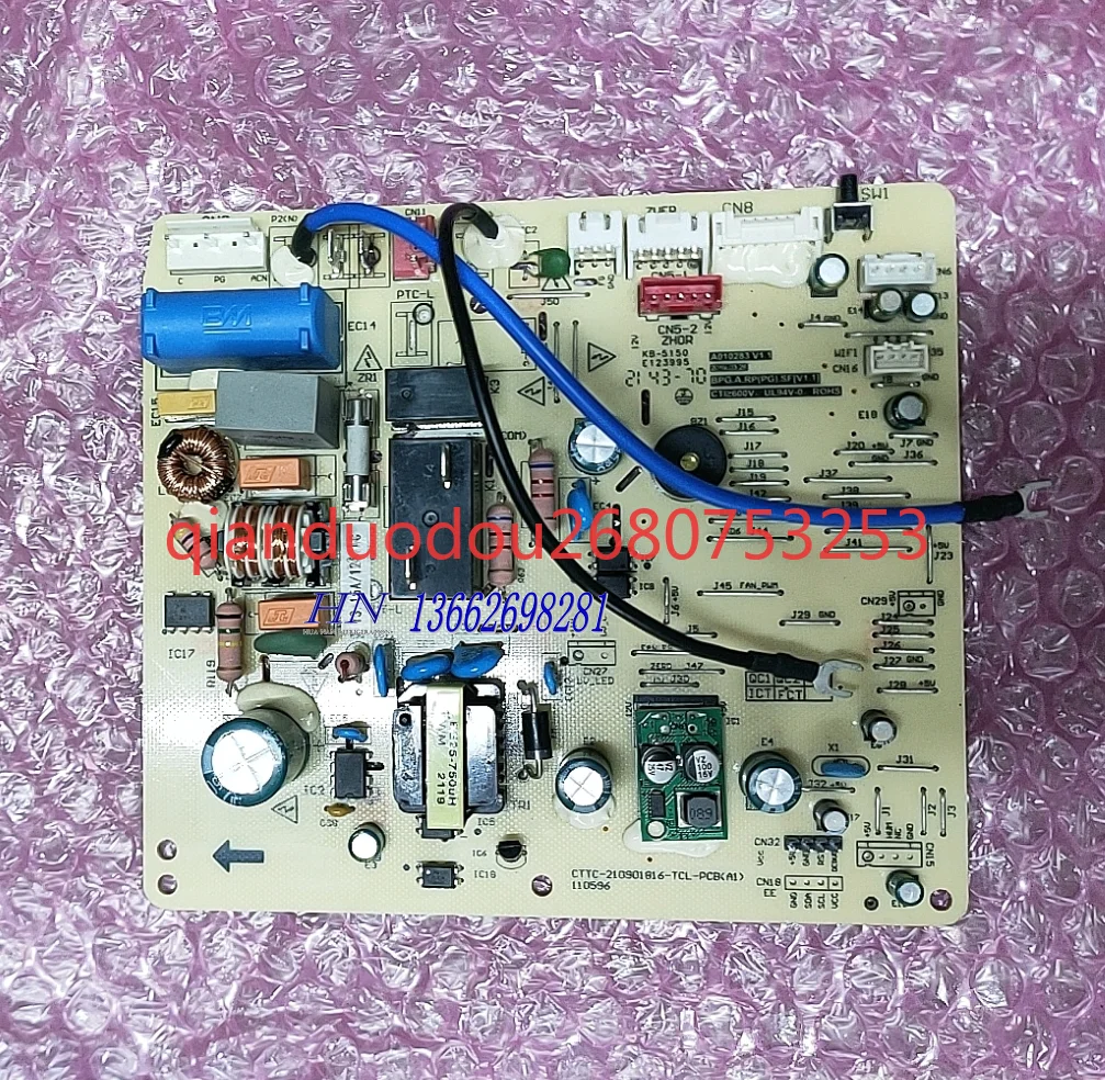 Suitable for TCL air conditioning PCB circuit board A010283 V1.1 BPG.A.RP PG CTTC-210901816-TCL-PCB 110596
Suitable for TCL air conditioning PCB circuit board A010283 V1.1 BPG.A.RP PG CTTC-210901816-TCL-PCB 110596