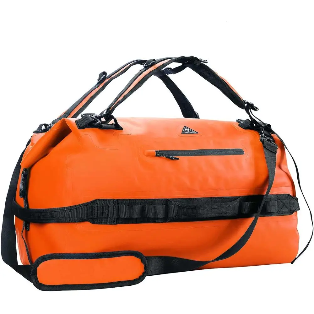 60L Waterproof Roll-Top Backpack for Boating, Travel, Motorcycle, Kayaking, Camping - Heavy Duty Durable Bag
60L Waterproof Roll-Top Backpack for Boating, Travel, Motorcycle, Kayaking, Camping - Heavy Duty Durable Bag