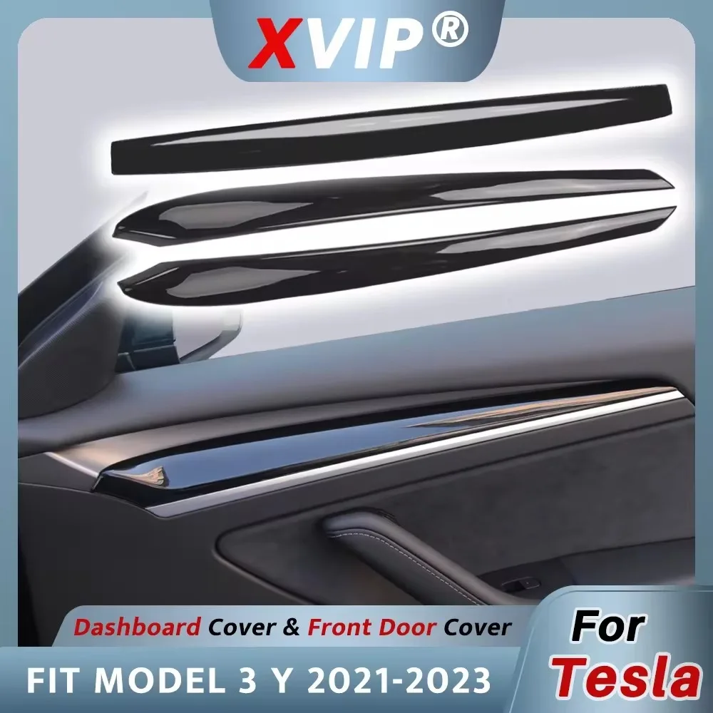 XVIP For Tesla Model 3Y 19-23 Integrated Dashboard Cover Front Door Wrap Trim Sticker Waterproof Glossy Matte Carbon Fiber Black
XVIP For Tesla Model 3Y 19-23 Integrated Dashboard Cover Front Door Wrap Trim Sticker Waterproof Glossy Matte Carbon Fiber Black