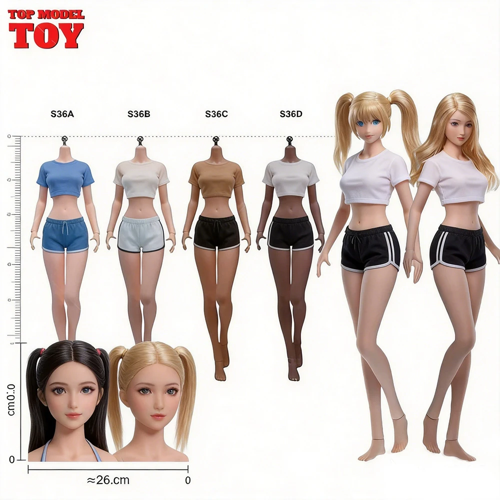 TBLeague PLLB2020-S36/S37 1/6 Large Breast Seamless Body Pale/Suntan Skin Super Flexible Anime Girl Action Figure Model Dolls
TBLeague PLLB2020-S36/S37 1/6 Large Breast Seamless Body Pale/Suntan Skin Super Flexible Anime Girl Action Figure Model Dolls