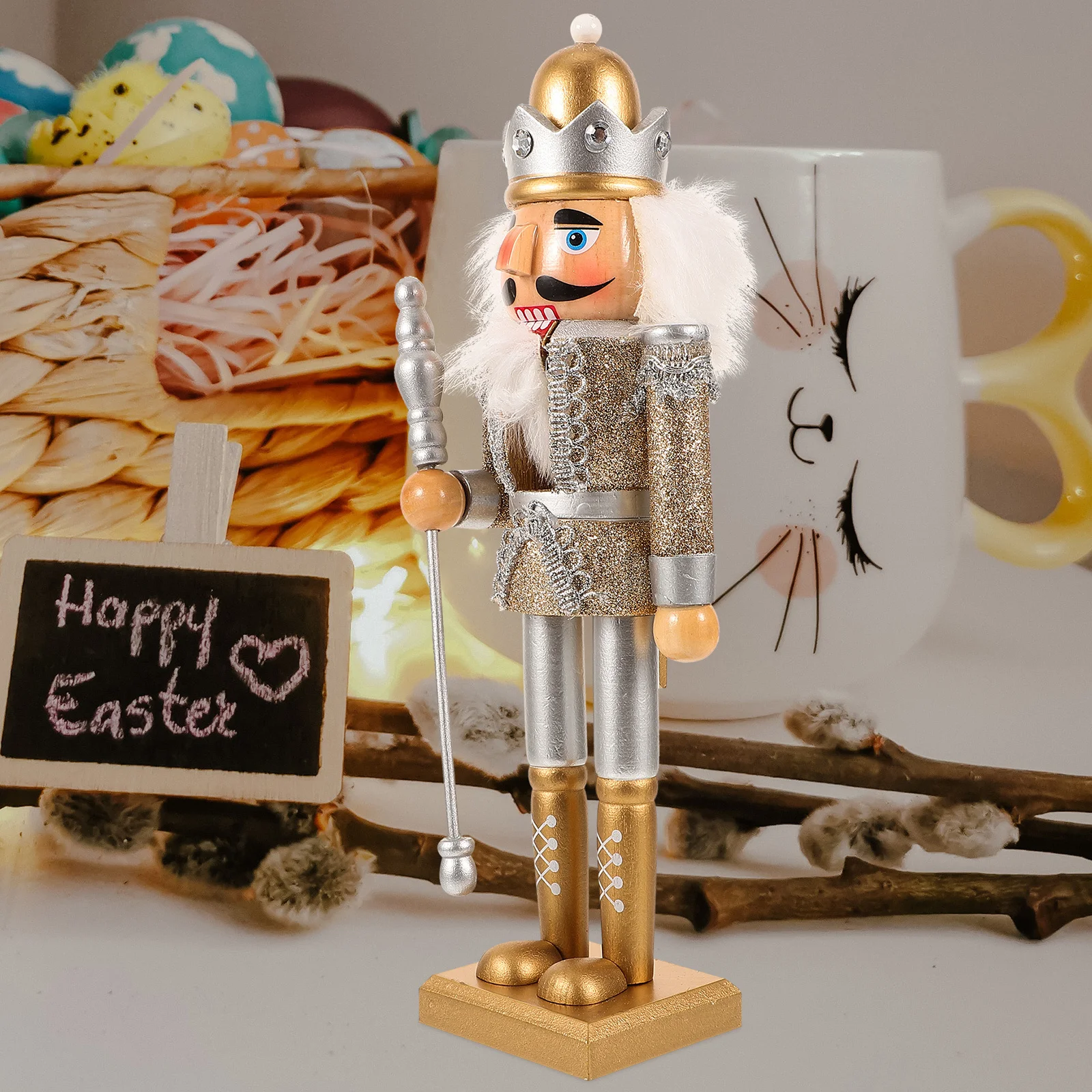 Nutcracker Ornament Wooden Craft Decoration Christmas Xmas Party Hotel Restaurant Coffee Shop Decor Desktop
Nutcracker Ornament Wooden Craft Decoration Christmas Xmas Party Hotel Restaurant Coffee Shop Decor Desktop