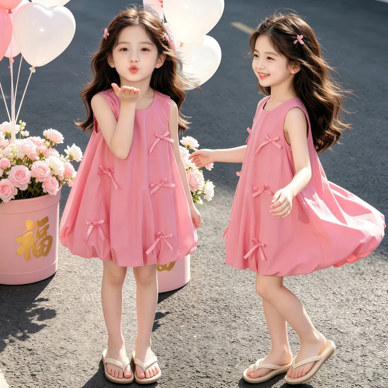 New Summer Dress for Girls, Stylish Baby Girl Tank Dress, Children's Sweet Princess Dress for Summer
New Summer Dress for Girls, Stylish Baby Girl Tank Dress, Children's Sweet Princess Dress for Summer