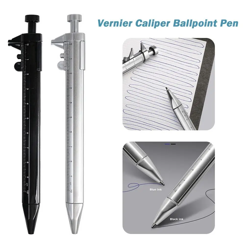 Creative Plastic Vernier Caliper Pen 1.0mm With Scale Ballpoint Pen Press Type Writing Pen School Office
Creative Plastic Vernier Caliper Pen 1.0mm With Scale Ballpoint Pen Press Type Writing Pen School Office