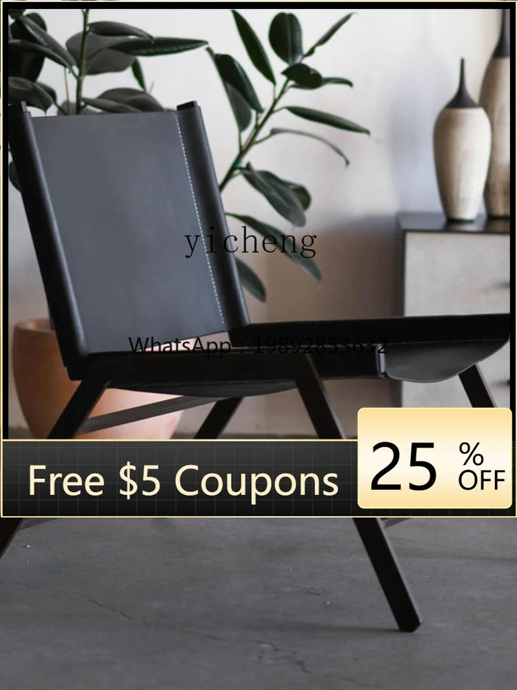 Single-Seat Sofa Chair Wrought Iron Light Luxury Chair Leather Leisure Chair Balcony Recliner
Single-Seat Sofa Chair Wrought Iron Light Luxury Chair Leather Leisure Chair Balcony Recliner