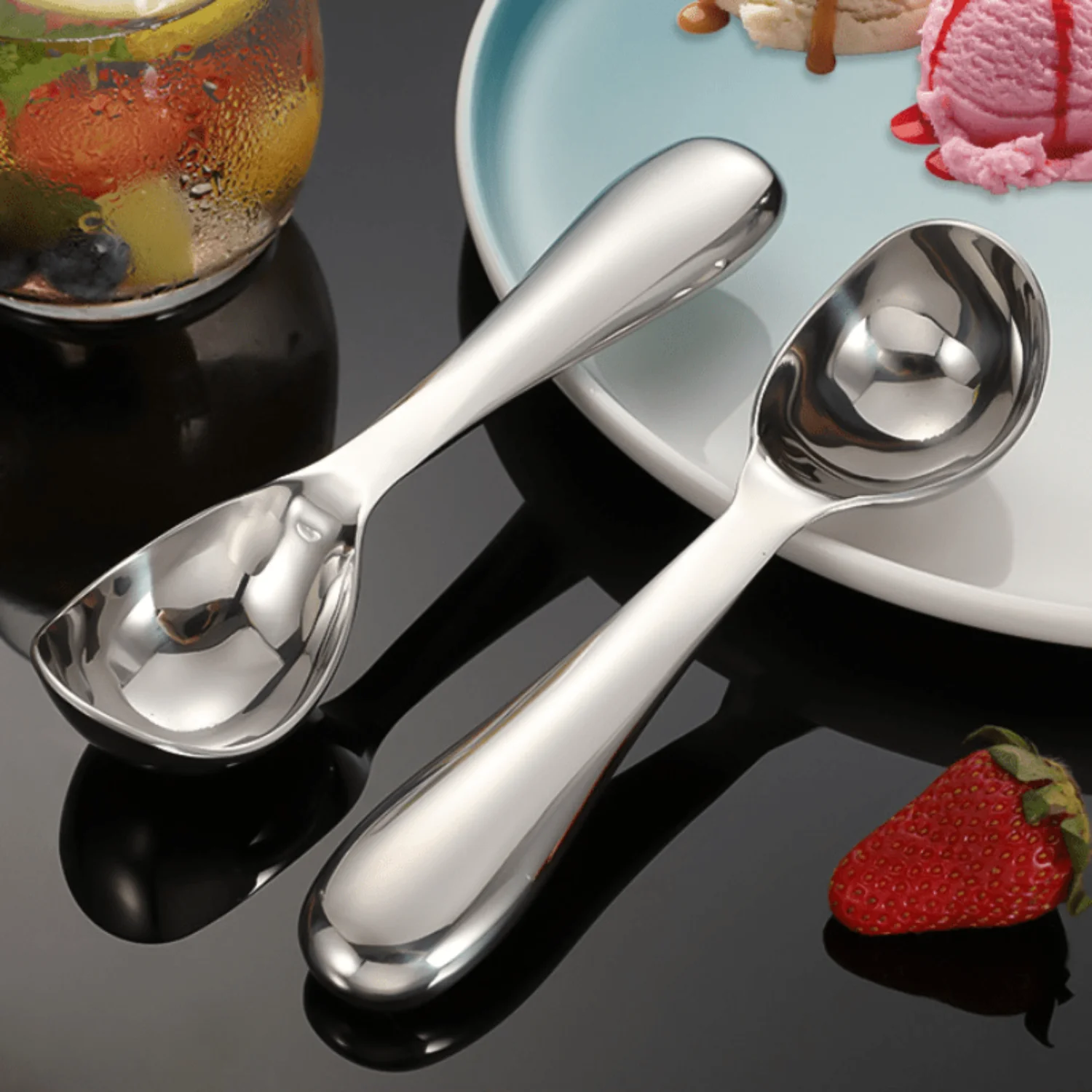 Premium Stainless Steel Ice Cream Scoop - Perfect For Watermelon & Fruit, Ideal For And Restaurant Use
Premium Stainless Steel Ice Cream Scoop - Perfect For Watermelon & Fruit, Ideal For And Restaurant Use
