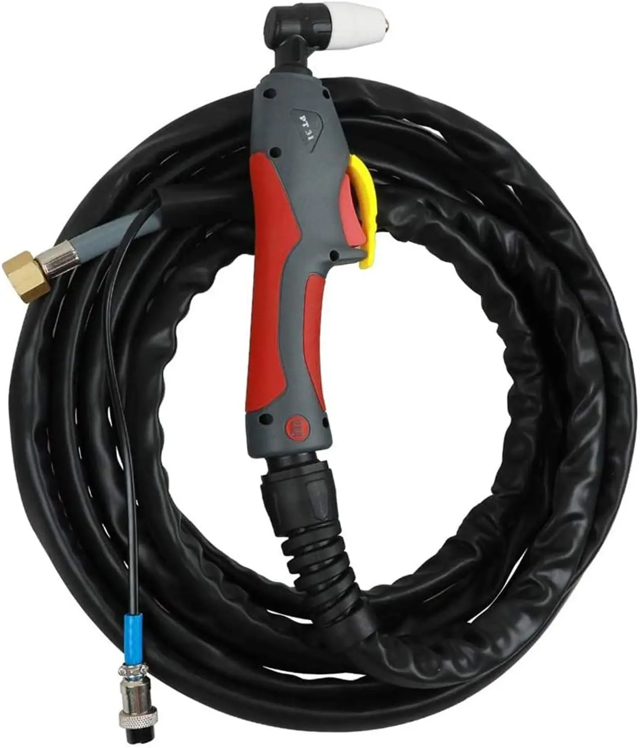 Reboot Plasma Cutter Torch 40A PT31 16FT High Duty Cycle for Cut 50A Works with PT31 JG-40 WSD-LG40 Cutting Torch (LGK40 CUT40)
Reboot Plasma Cutter Torch 40A PT31 16FT High Duty Cycle for Cut 50A Works with PT31 JG-40 WSD-LG40 Cutting Torch (LGK40 CUT40)